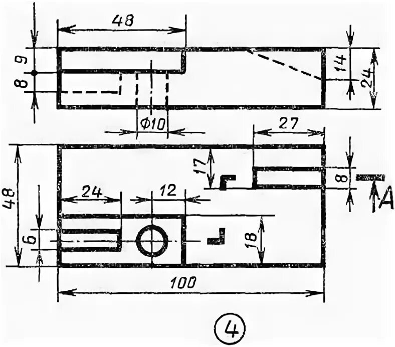 Рычаг чертеж инженерная графика. Задание 12 вариант 3. Комплексный чертеж компас 3д. Черчение задачи. Заменить вид слева разрезом а-а инженерная графика 28 вариант.