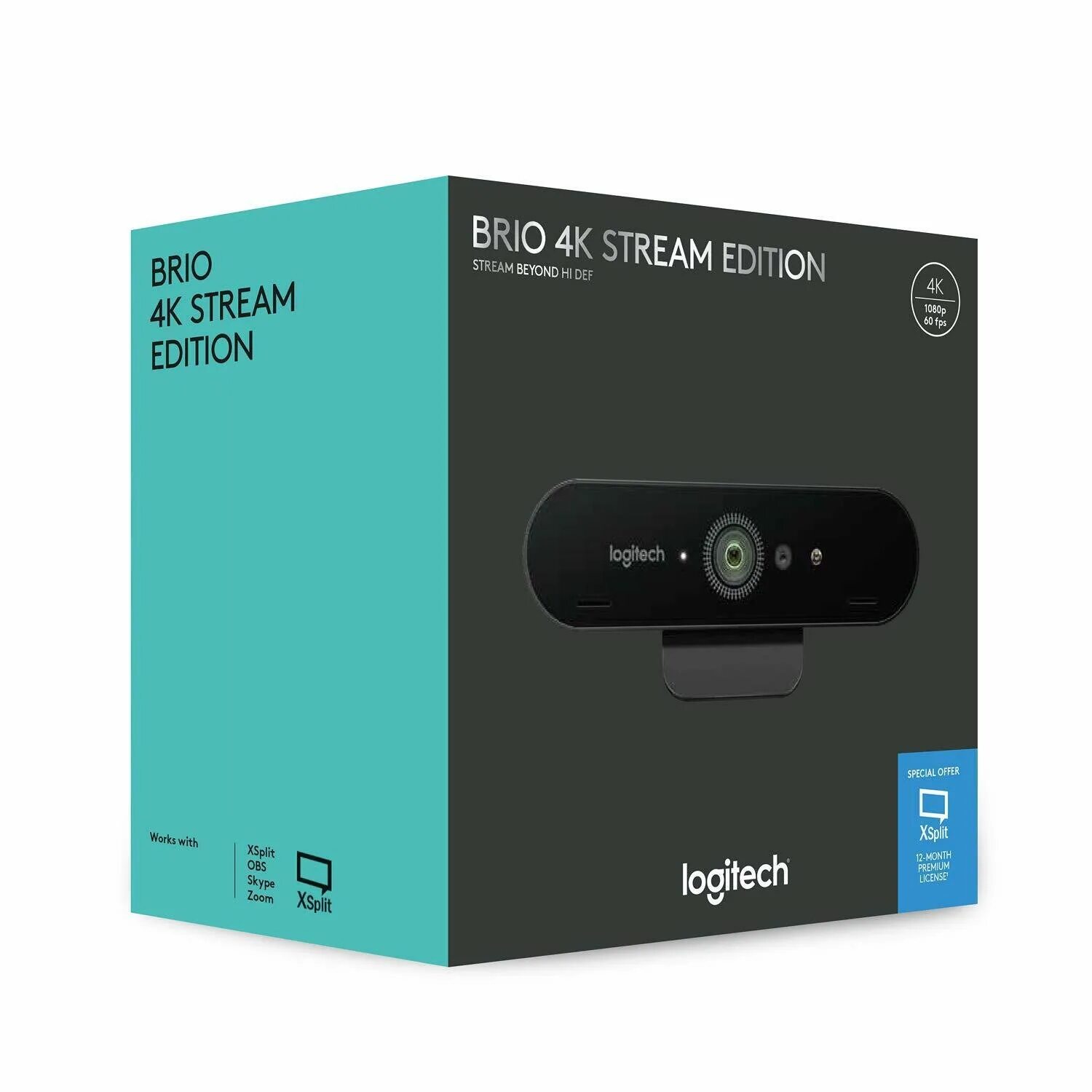 Веб-камера Logitech Brio Stream. Логитеч брио