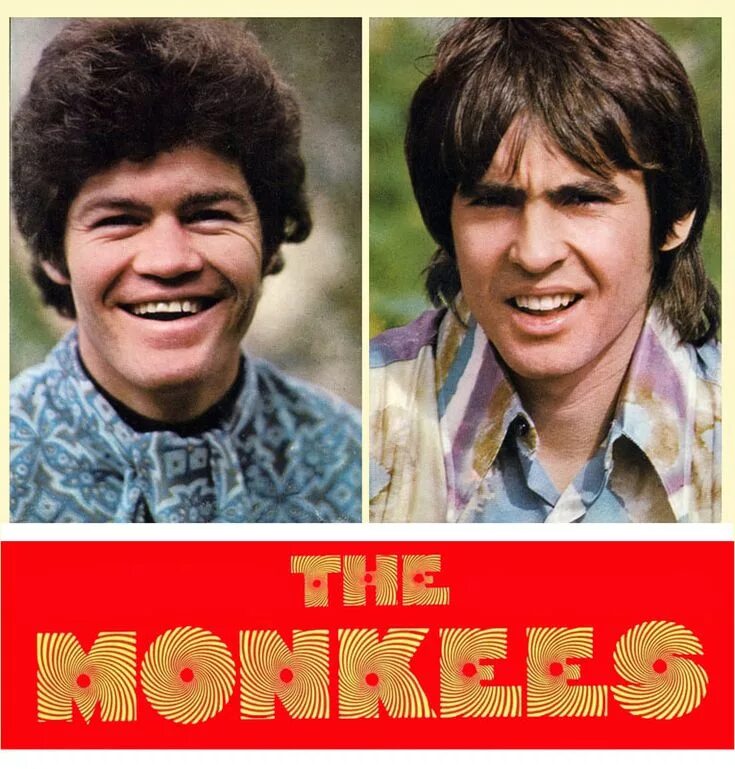 Кто поет песню my my my. The Monkees 1964 обложка. The Monkees (альбом).