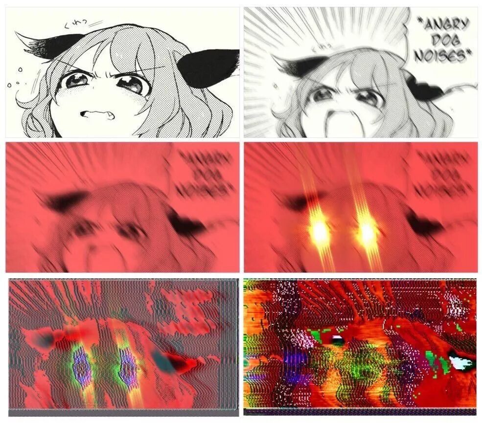Hard degenerate animation