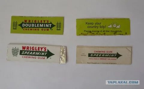 Жевательная резинка к олимпиаде 80