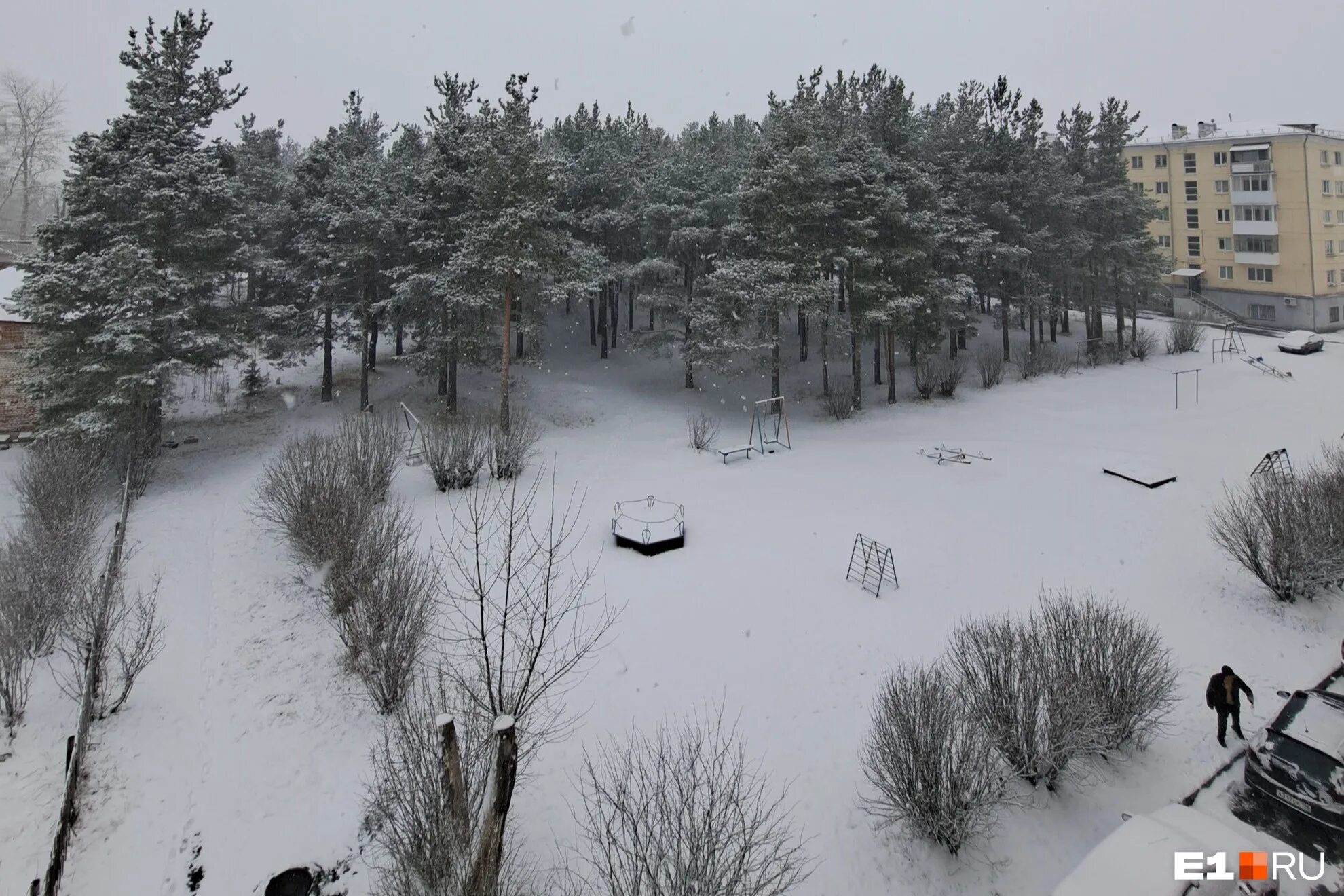 снегопад в екатеринбурге 2023