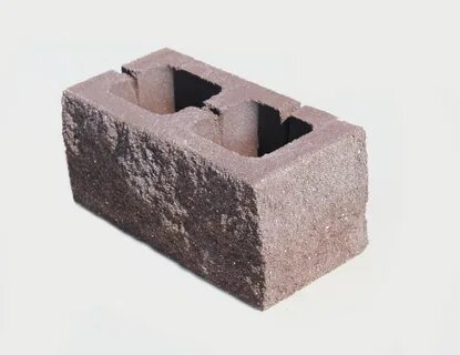 Колотый блок