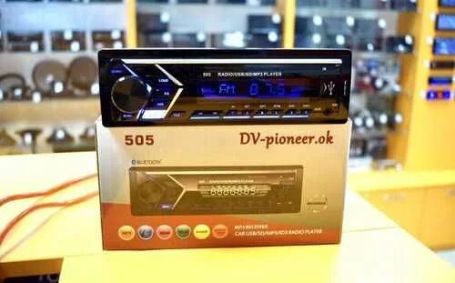 Pioneer ok андроид. Pioneer 505. Pioneer 505 BT. DV Pioneer магнитола. Пионер 505 автомагнитола.