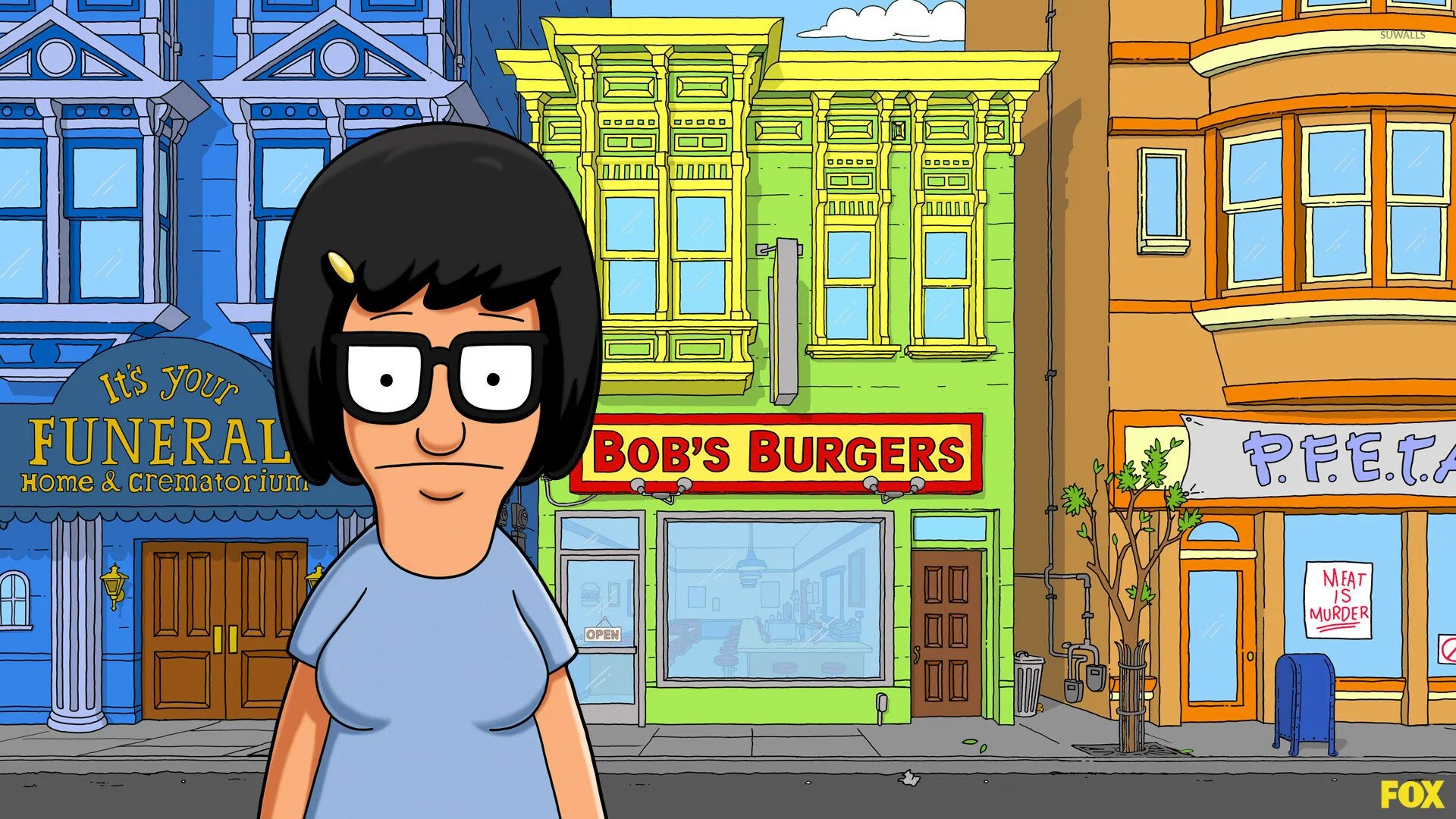 Bob has just come home. Закусочная Боба Тина. Закусочная бургеры Боба. Бургеры Боба Тина. Тина Белчер.