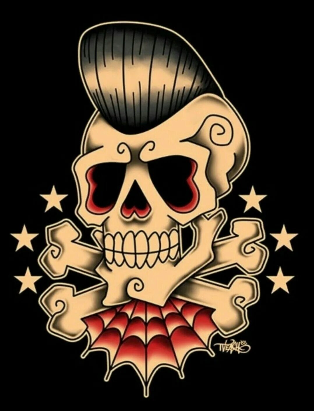 Old skull