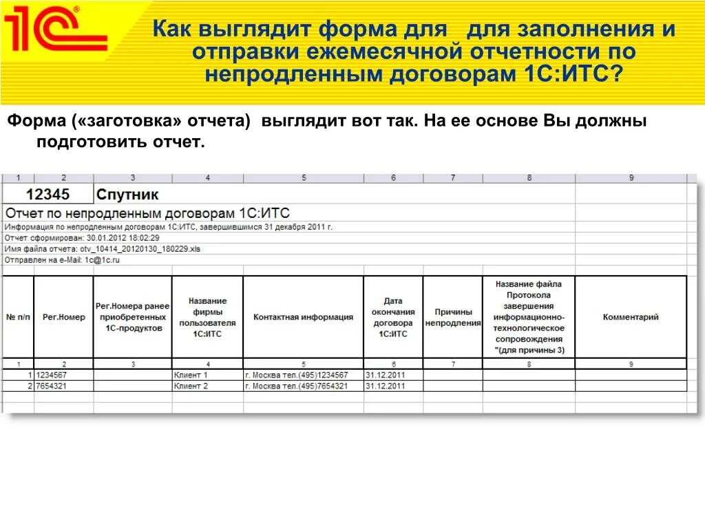 Отчет 1 этапа. Ежемесячные формы отчетности. Форма ежемесячного отчета. Как выглядит отчет. Форма для заполнения.