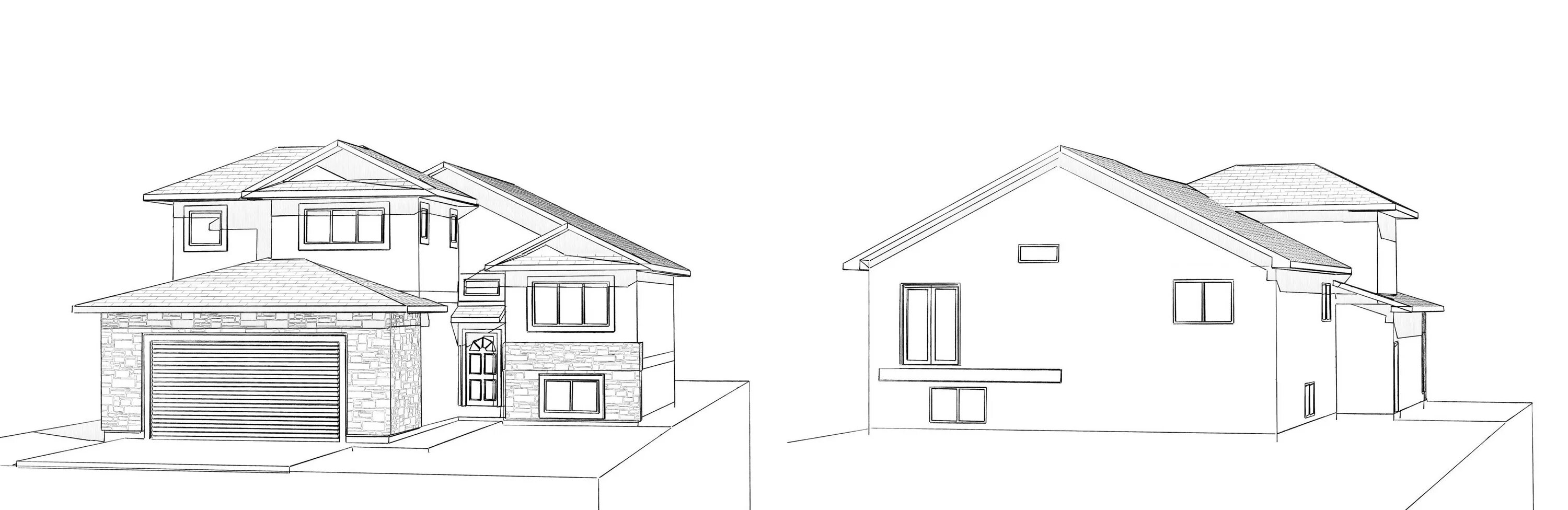 Проект дома сама нарисовать. Каркасный дом рисунок. Как нарисовать домик с гаражом. Нарисовать дом в Новосибирске. Как самой нарисовать проект дома