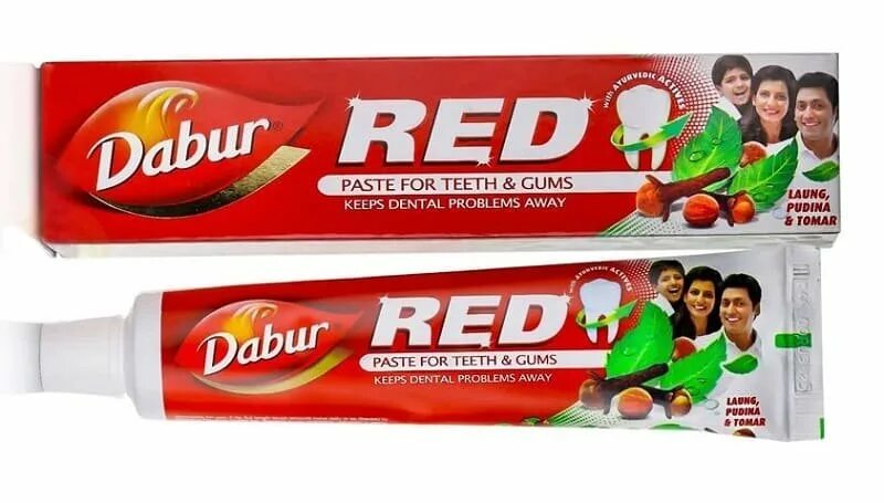 Зубная паста ред (red toothpaste) dabur | дабур, производство: индия 100г. Dabur red. Зубная паста с перцем. Зубная паста с перцем. Зубная паста dabur red.