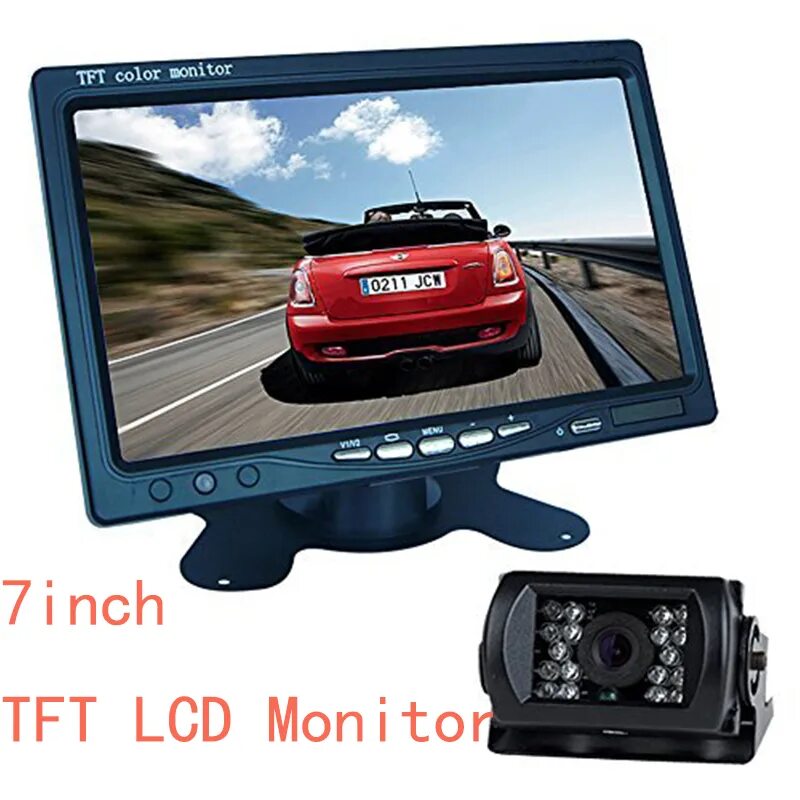 ТФТ колор монитор 7 дюймов. TFT LCD Monitor 7 дюймов. 10-Inch TFT LCD Color Monitor. Car Rear view TFT LCD Monitor. Мониторы для камер 7