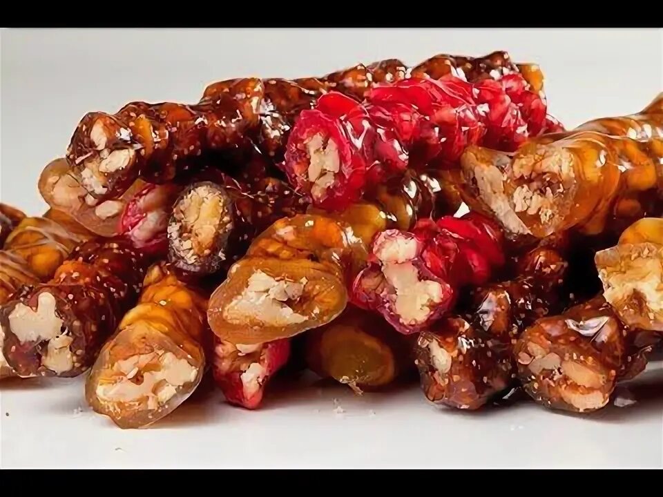 Чурчхела Полезные сладости. Продукты питания