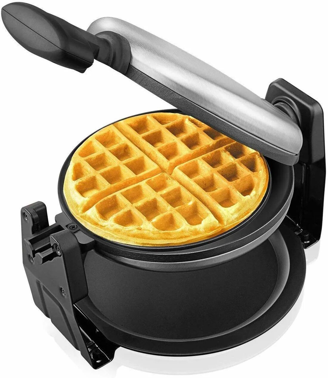 Waffle maker's. Presto 03510 Ceramic Flipside Belgian Waffle maker,Black. Вафельница Smeg. Cuisinart WAF-v400kr. Cuisinart WAF-f10p1 Round Belgian maker Waffle Iron, Single, Stainless Steel.