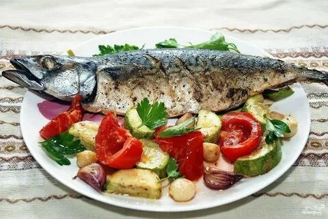 Рецепт как приготовить рыбу с овощами