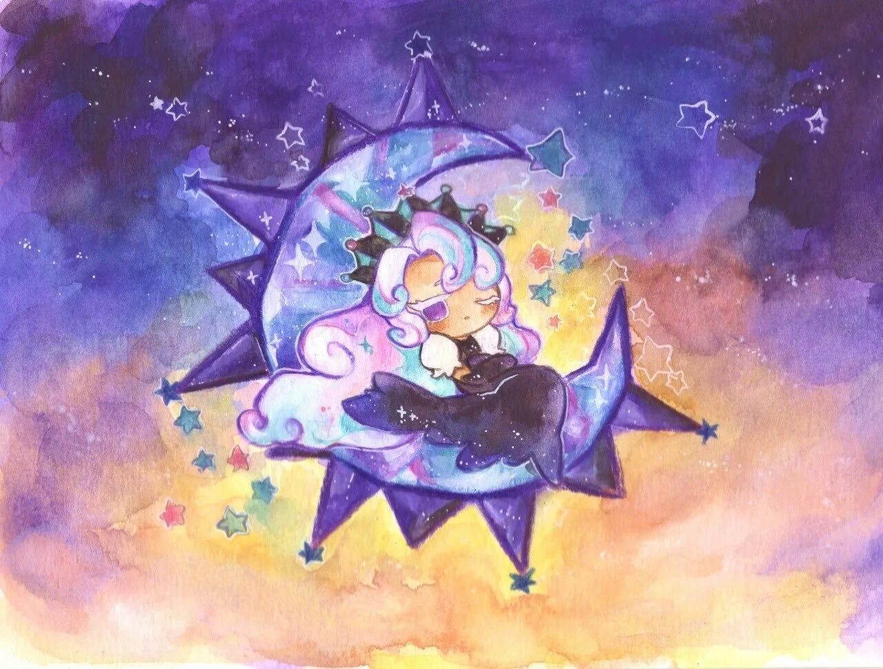 Milky way cookie