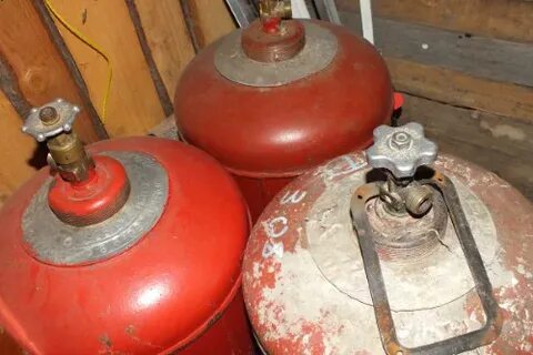 Можно хранить газовый баллон на морозе