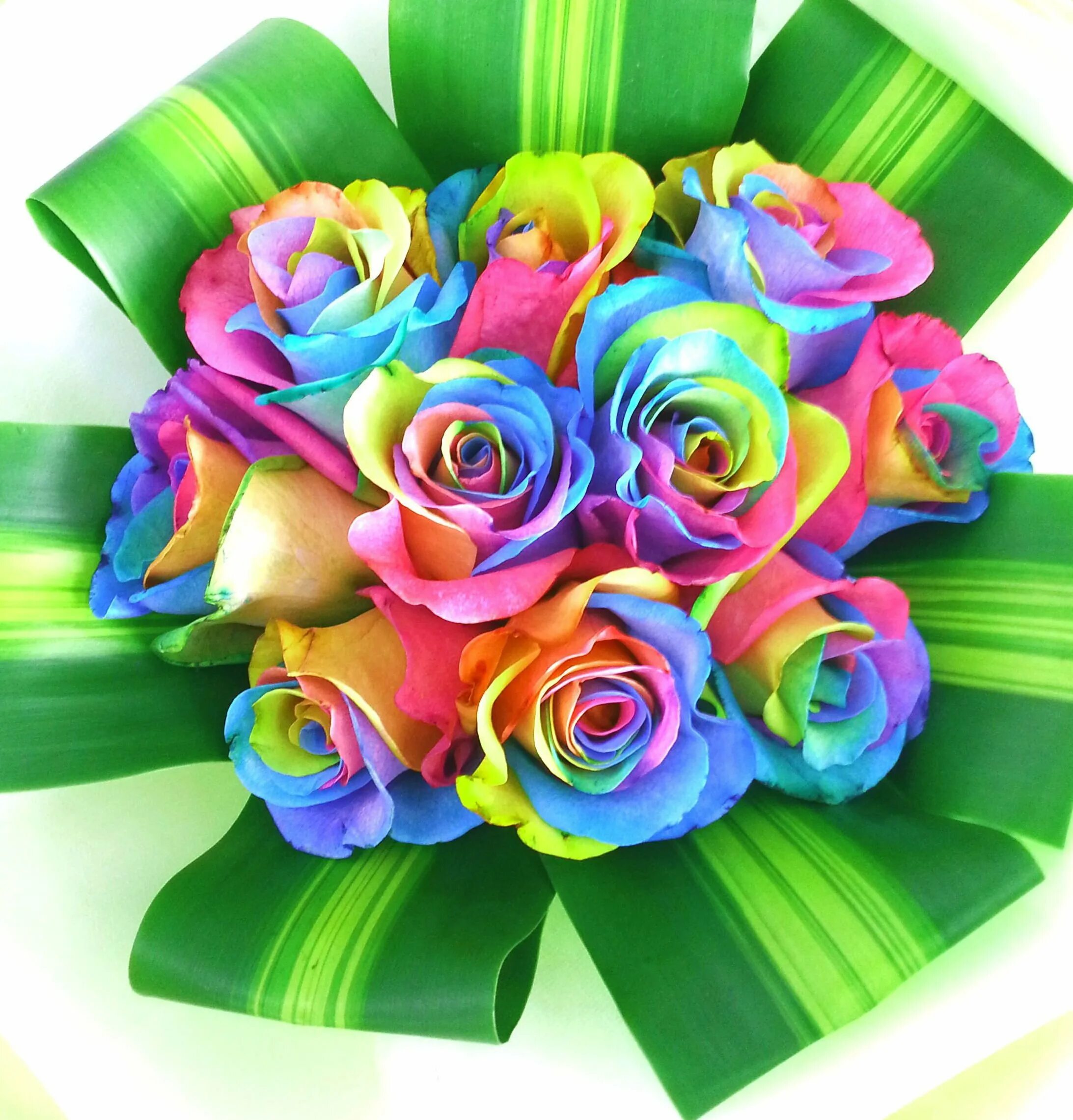 Что делаем яркими цветами