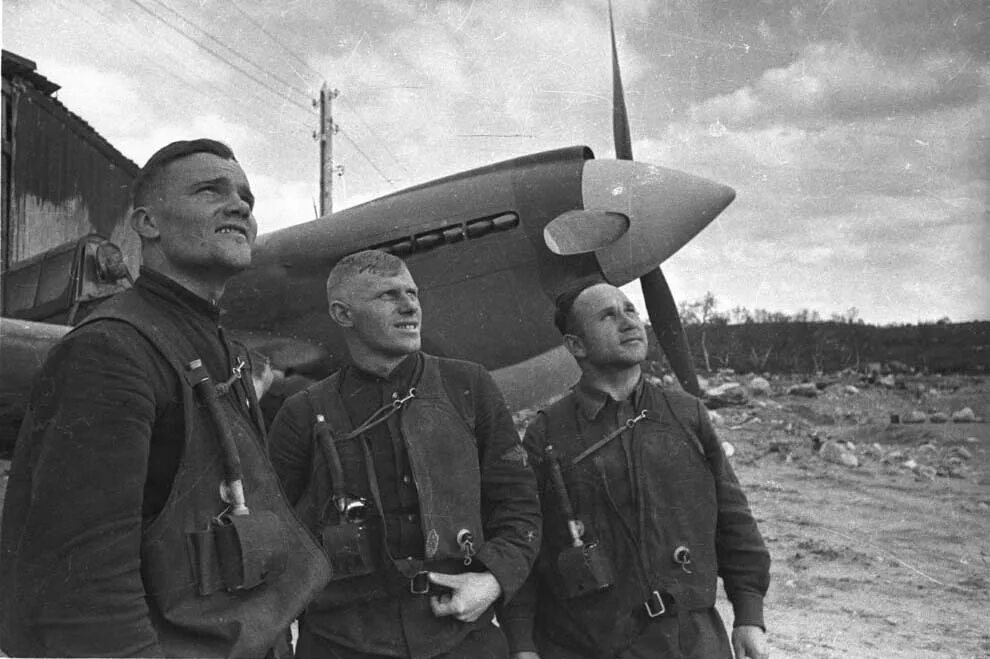 Многим летчикам великой отечественной войны. Летчики Великой Отечественной войны. Военные летчики в Заполярье 1941-1945.