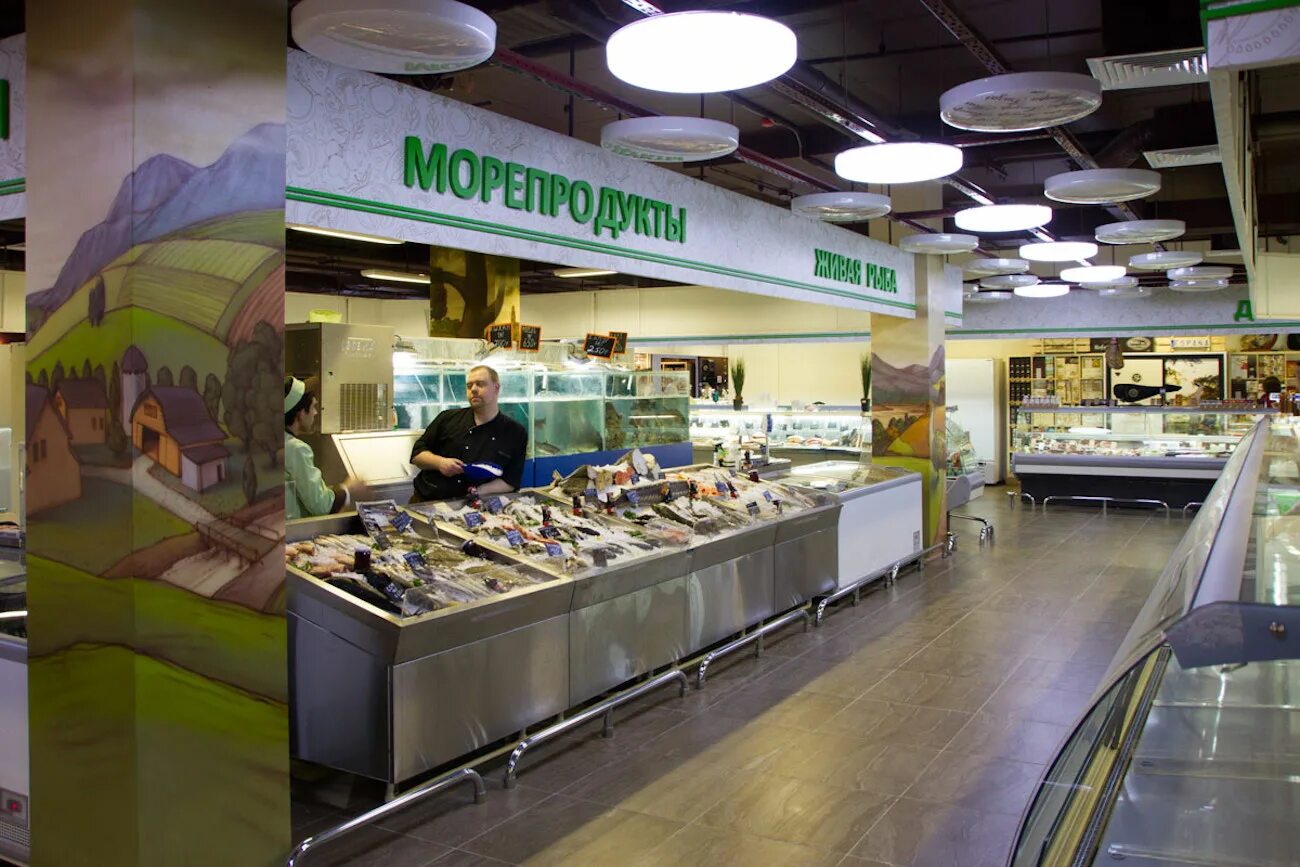 Витрина рыбного магазина. Метро рыбный отдел. Интерьер рыбного магазина. Рыбный магазин. Рыбный центр.