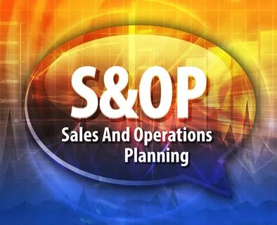 Sales and operations planning