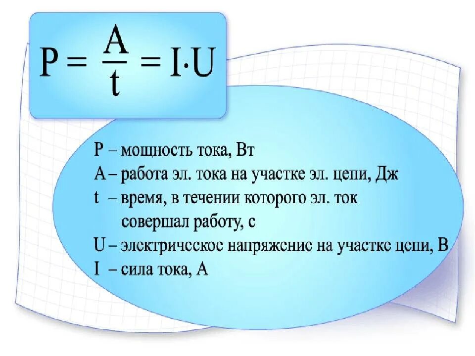 Как узнать какая мощность