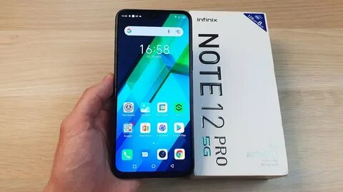 Смартфон infinix note 12 5g