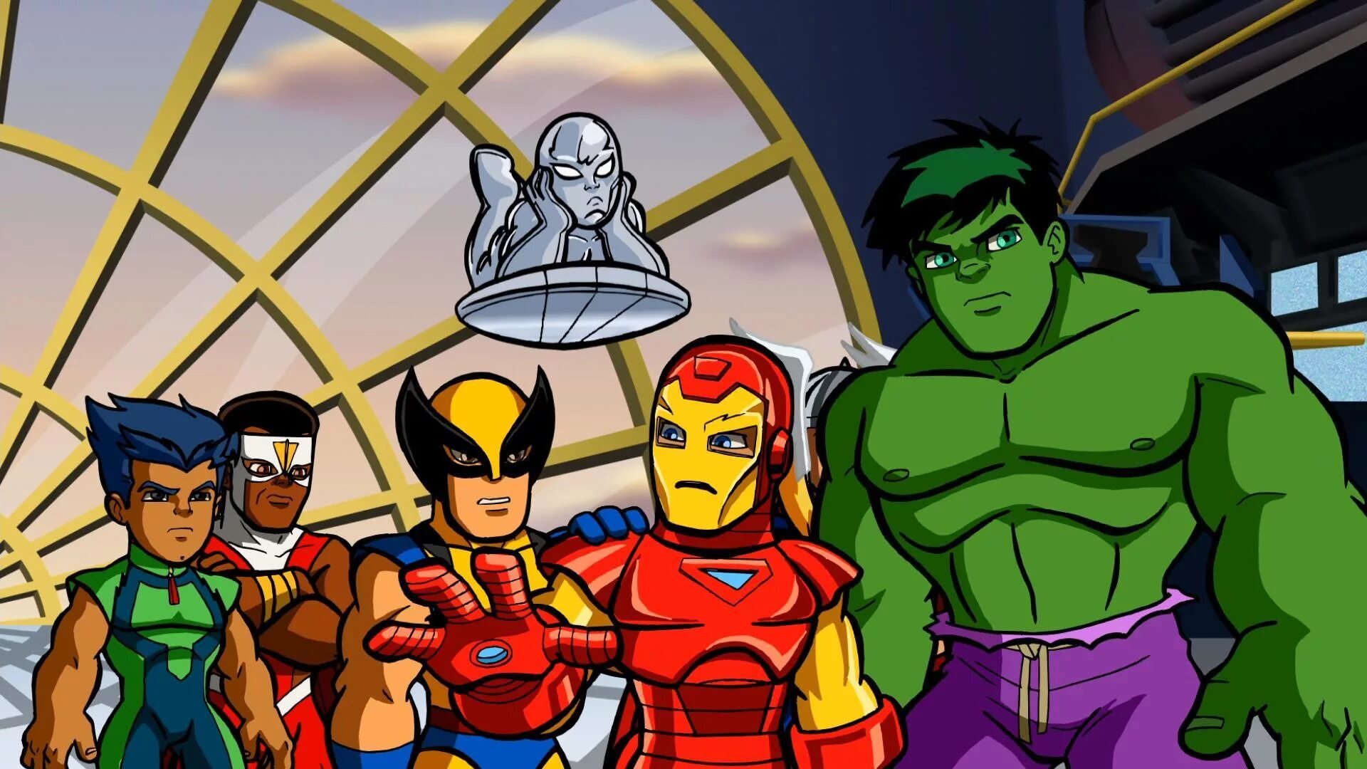Мультсериалы про героев. Марвел супергеройский отряд. Супер герои из мультиков.