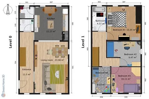 1 home 3