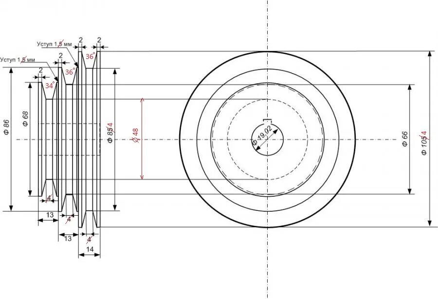Ступенчатый диаметр. Контрпривод станка ТВ 16 чертеж. Шкив станка 2м112 чертеж. ТВ-16 токарный станок чертежи. Шкив на сверлильный станок чертеж.