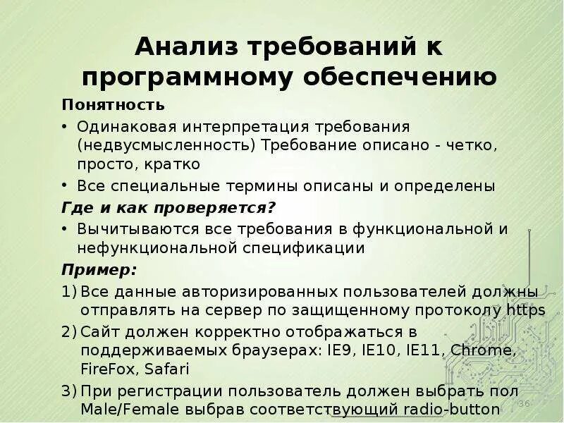 Методы тестирования требований