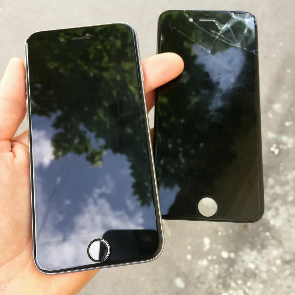 разбитый экран айфона. айфон до ремонта и после ремонта. разбитый iphone 11 pro max. разбитый айфон. разбитый экран iphone.