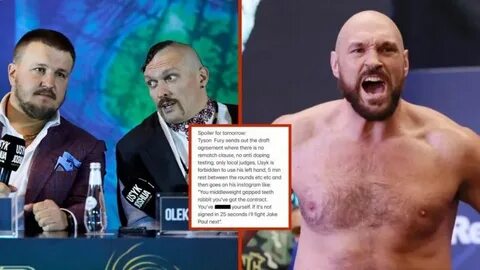 Тайсон фьюри усик когда будет