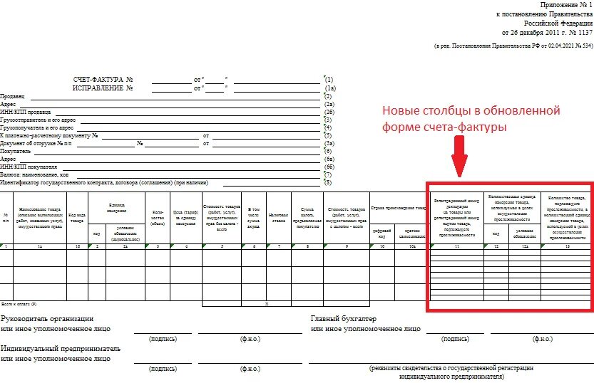 Счет-фактура с 01.07.2021. Счёт-фактура по прослеживаемости. Форма СЧФ С прослеживаемым товаром. УПД прослеживаемость товаров. Форма счета 2021