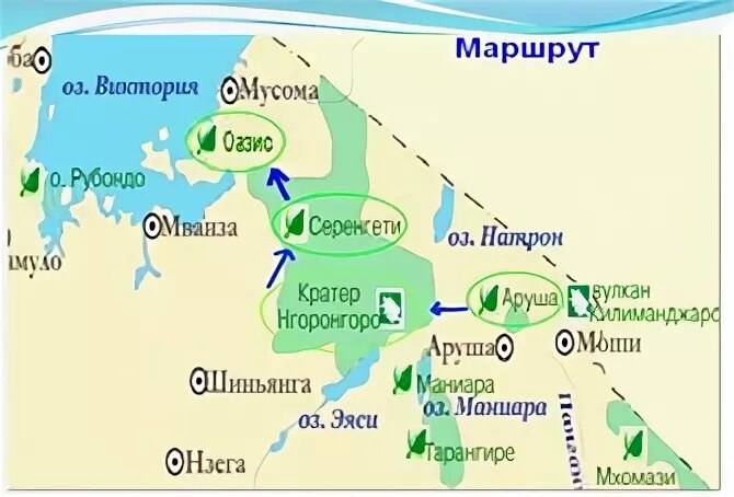 Планы национального парка
