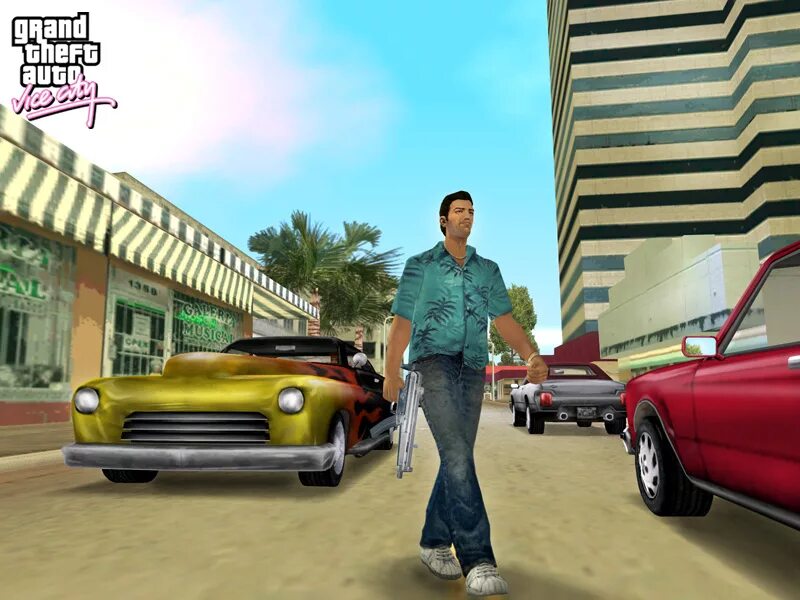 Gta city game. Grand Theft auto вай Сити. Grand Theft auto: vice City Grand. Grand Theft auto 3 vice City. ГТА Вайс Сити 2003.