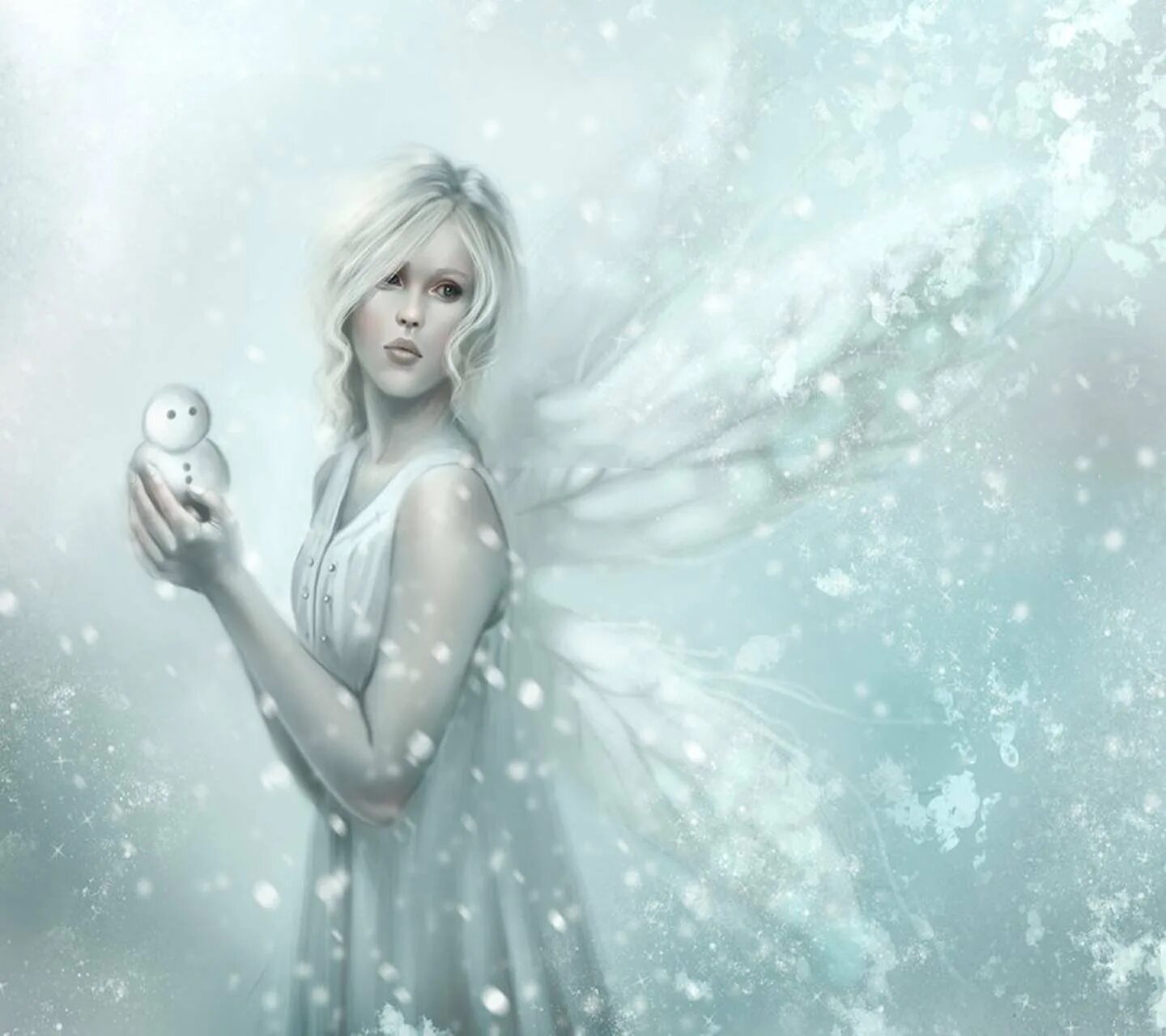 Волшебница фэнтези. Зимние феи. Белая фея. Белая фея. Волшебница.