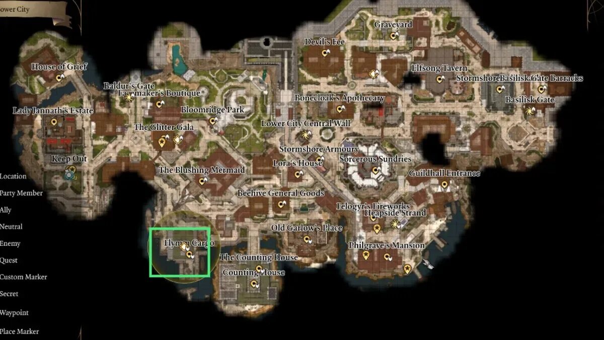 Baldur s gate 3 карта. Baldur s gate 3 карта