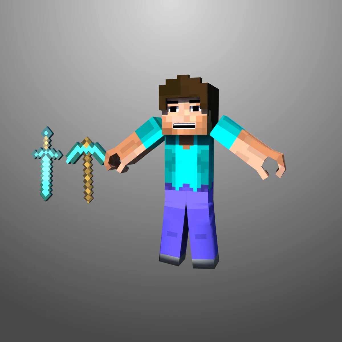 Steve 3d model