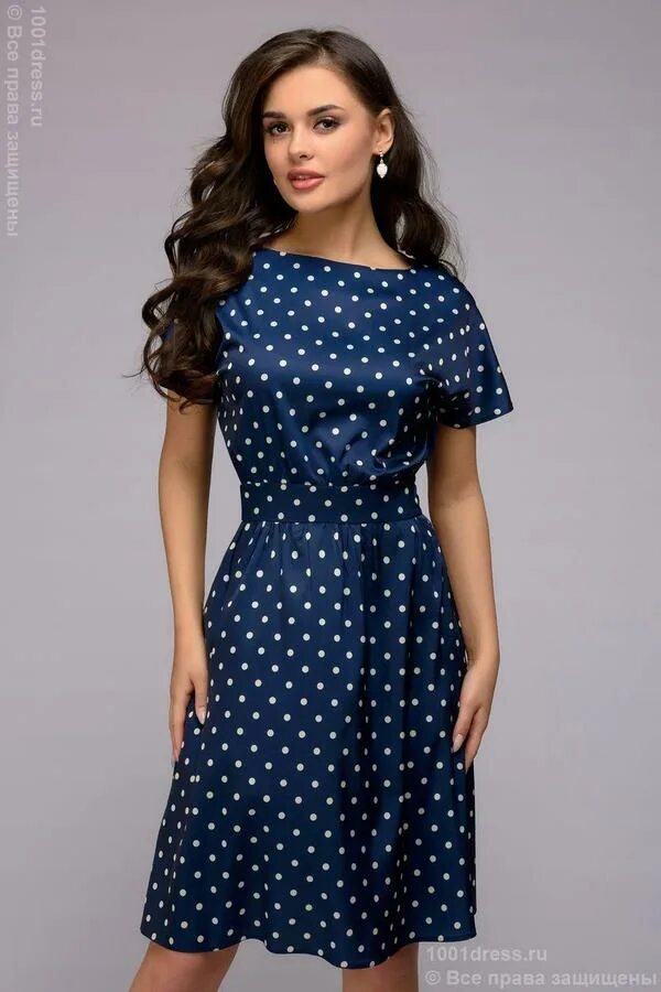 Платье 1001 Dress темно-синее. Платье в горошек. Синее платье в горошек. Платья в горошек фасоны. Синее платье в горох