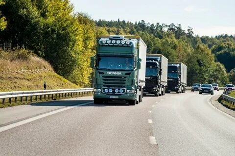 Полоса для грузовых автомобилей