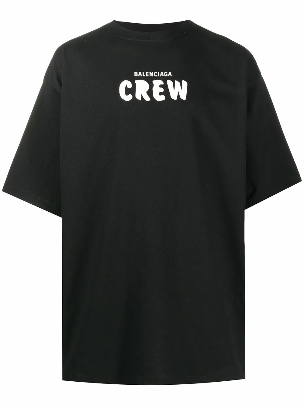 Balenciaga Crew футболка. Balenciaga футболка оверсайз с принтом Crew. Футболка Баленсиага мужская оверсайз. Майка Баленсиага.