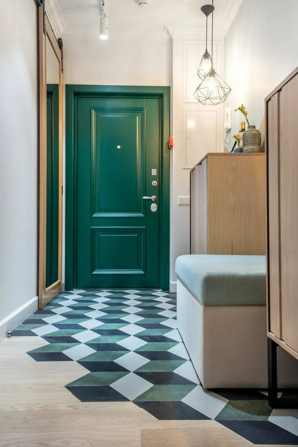 How To Create A Statement Hallway With Patterned Tiles - Porcelain Superstore - 