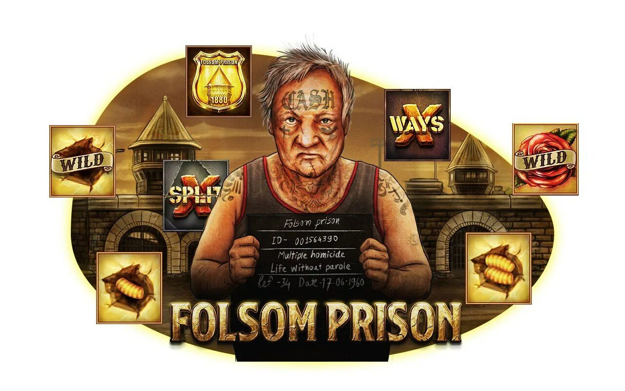 Слот Prison. Слот про тюрьму казино. Слот Фолсом ПРИЗОН. Folsom Prison Slot.