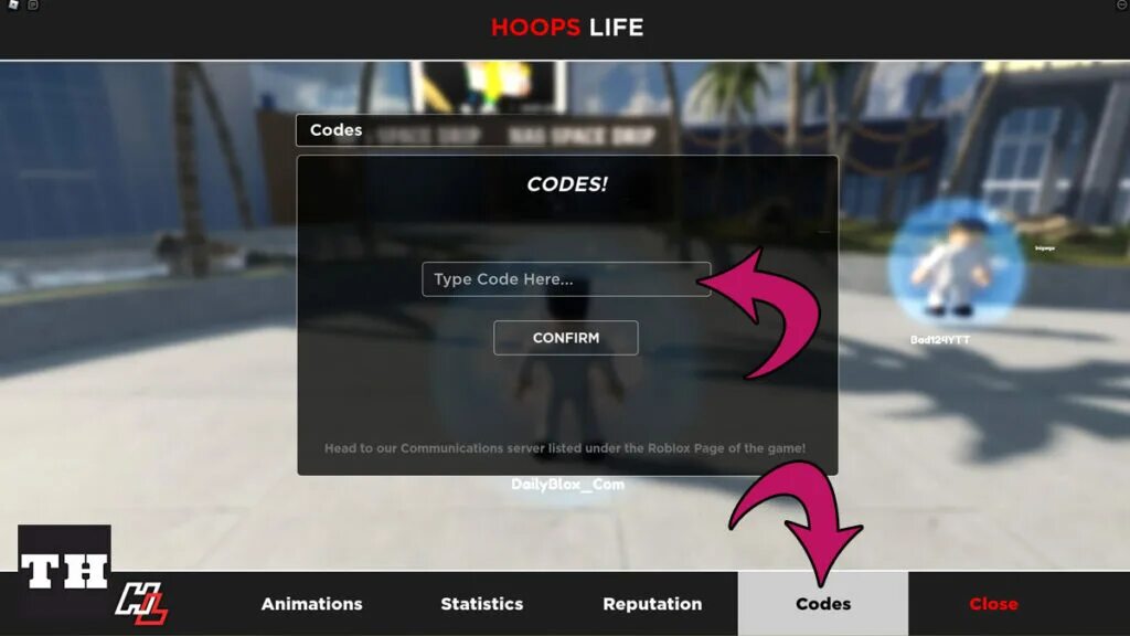 Hoops Life. Коды в РОБЛОКСЕ В игре баскетбол. Коди для игры симулятор Hit Hoop РОБЛОКС. Коды в РОБЛОКС игре the presentation experience. Код лайф игра