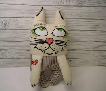 Смешной кот игрушка