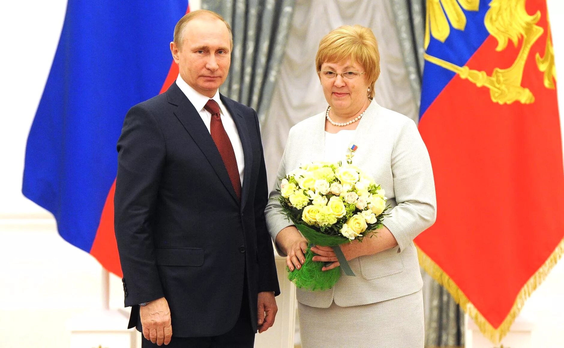 Кремлевская женщина. Награждение женщин в Кремле.