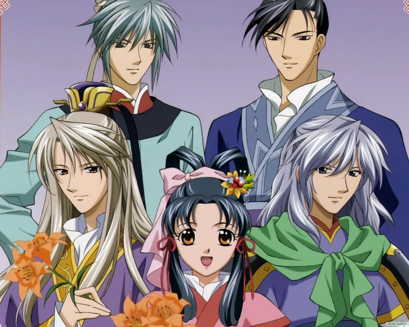Повесть стране цветных. Saiunkoku monogatari. the story of saiunkoku. королевство цветных облаков.