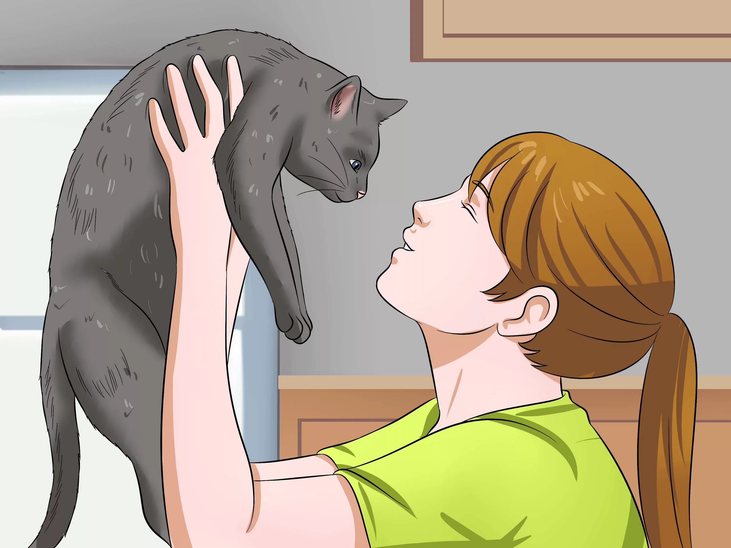 WIKIHOW кошки. Cat hug. Кошка и хозяин отношения рисунок. Кан кун кет. There isn t a cat