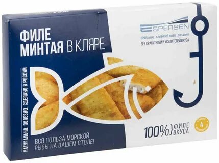 Филе минтая без кляра