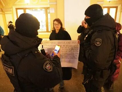 Памяти навального в спб