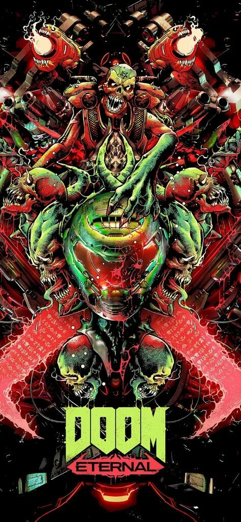 Doom аватарка. Дум этернал. doom 4 постер. doom eternal art.
